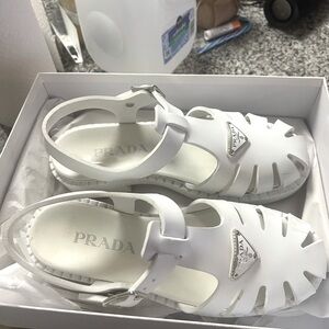 💯 Authentic Prada rubber shoes